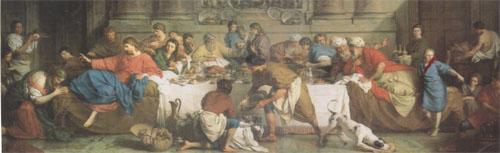 SUBLEYRAS, Pierre The Meal in the House of Simon (san 05) China oil painting art
